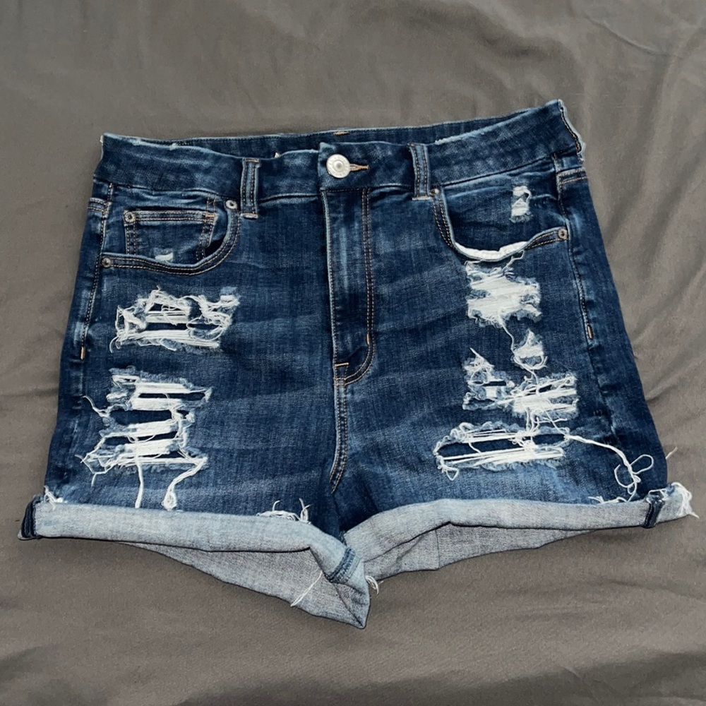 American Eagle Curvy Hi-Rise Shorts